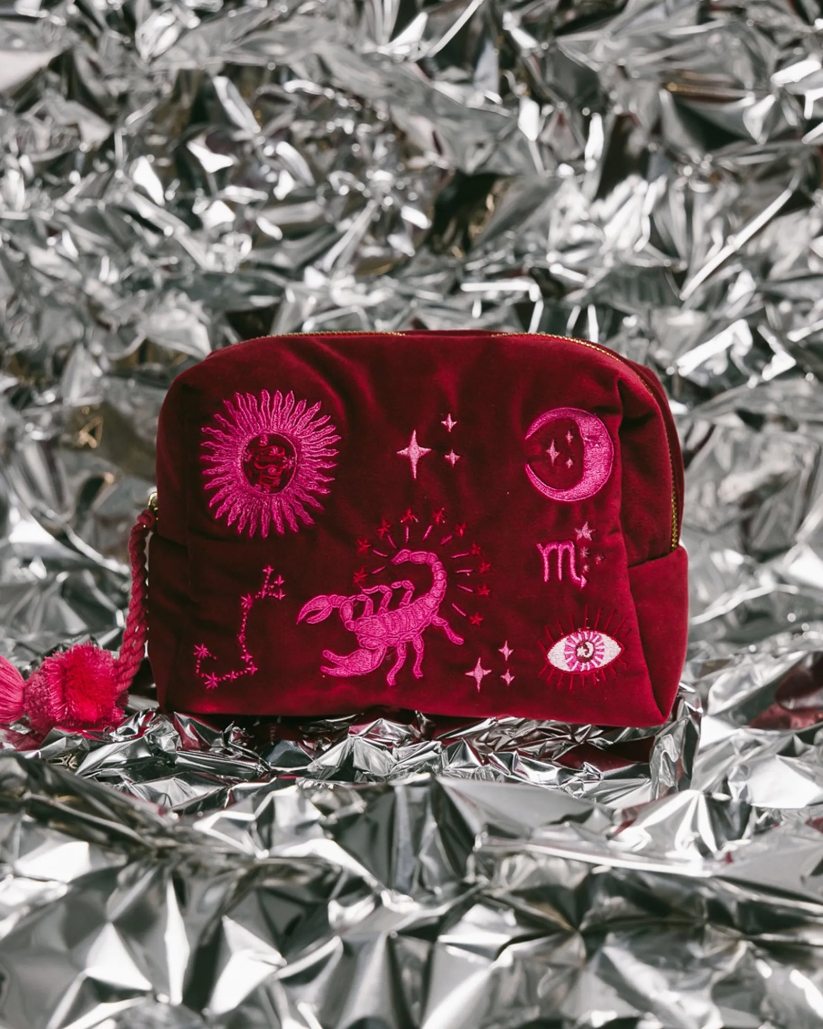 Travel Organisers|Cosmetic Bags|The Somewhere Co Scorpio Astrology Cosmetic Case