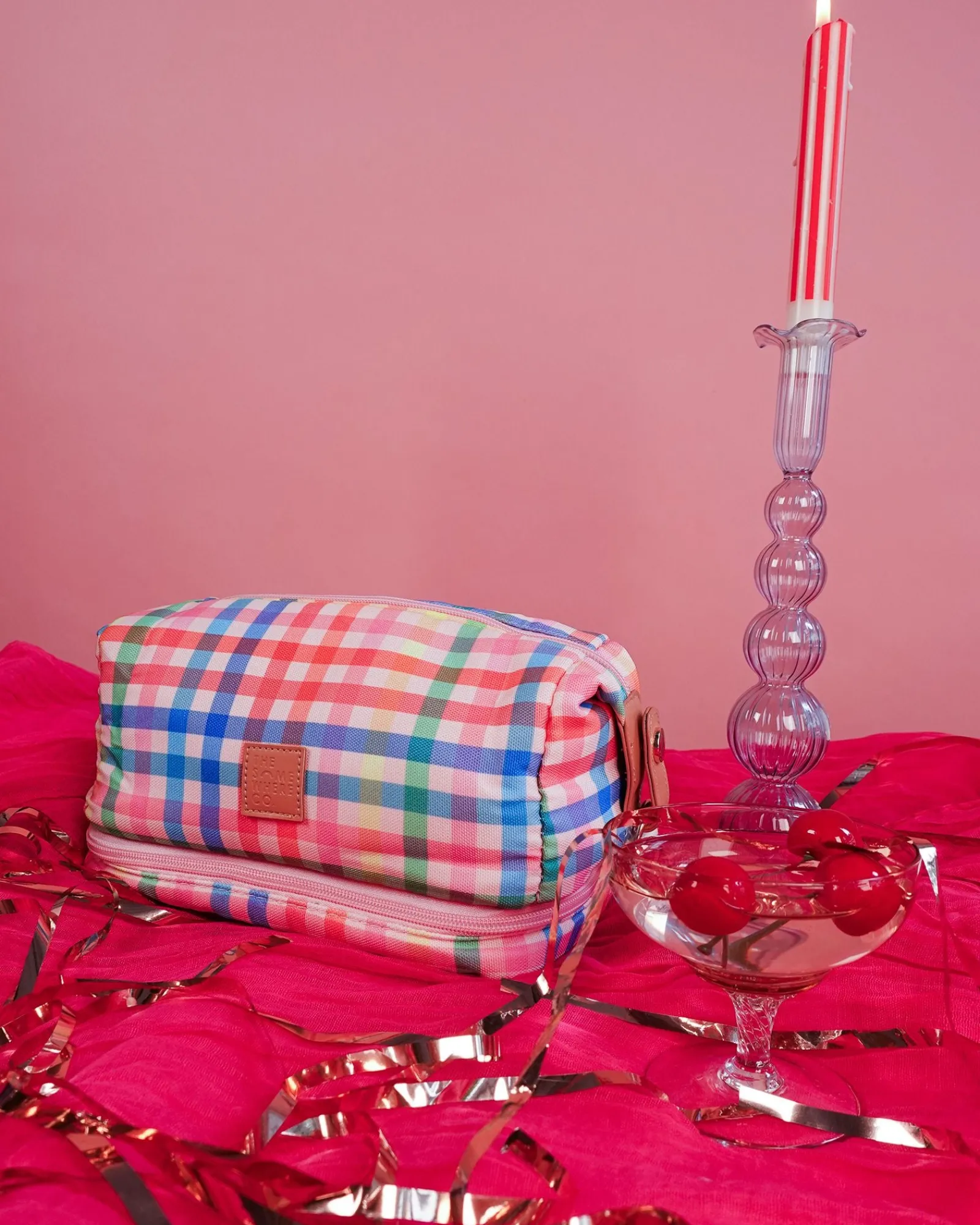 Travel Organisers|Cosmetic Bags|The Somewhere Co Sugarplum Cosmetic Bag