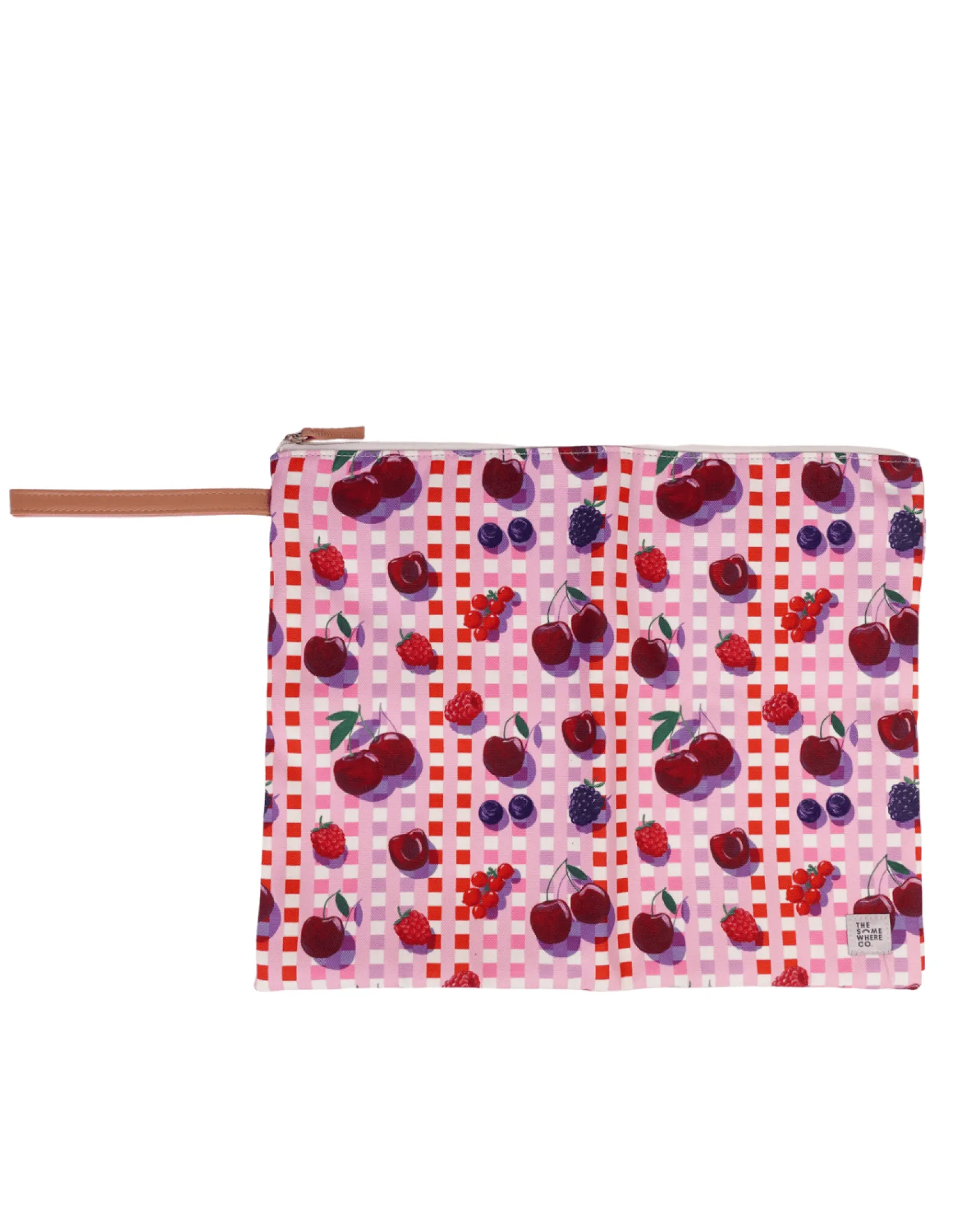 Travel Organisers|Wet Bags|The Somewhere Co Sundae Cherries Large Wet Bag