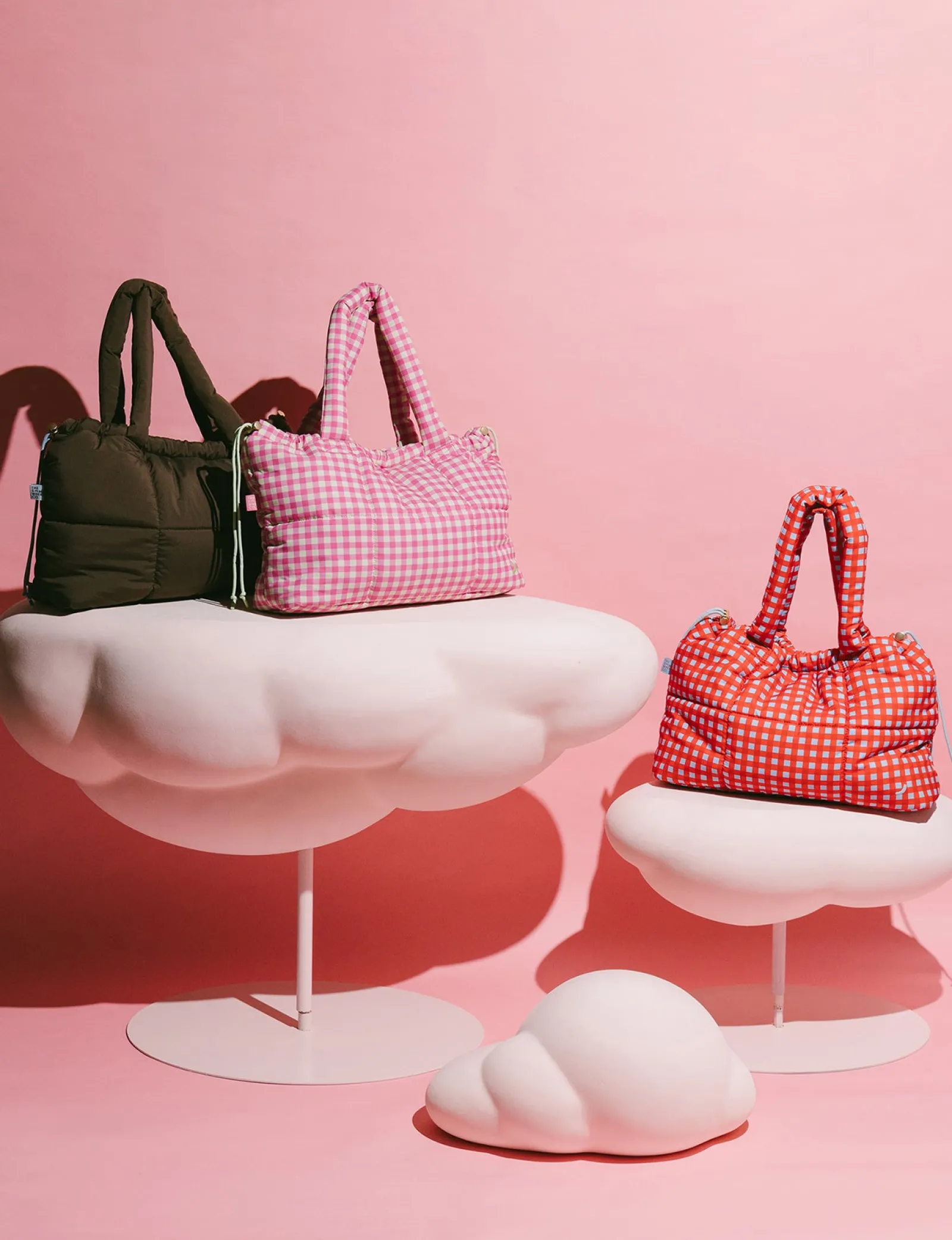Tote Bags|The Somewhere Co Watermelon Sugar Marshmallow Midi Tote