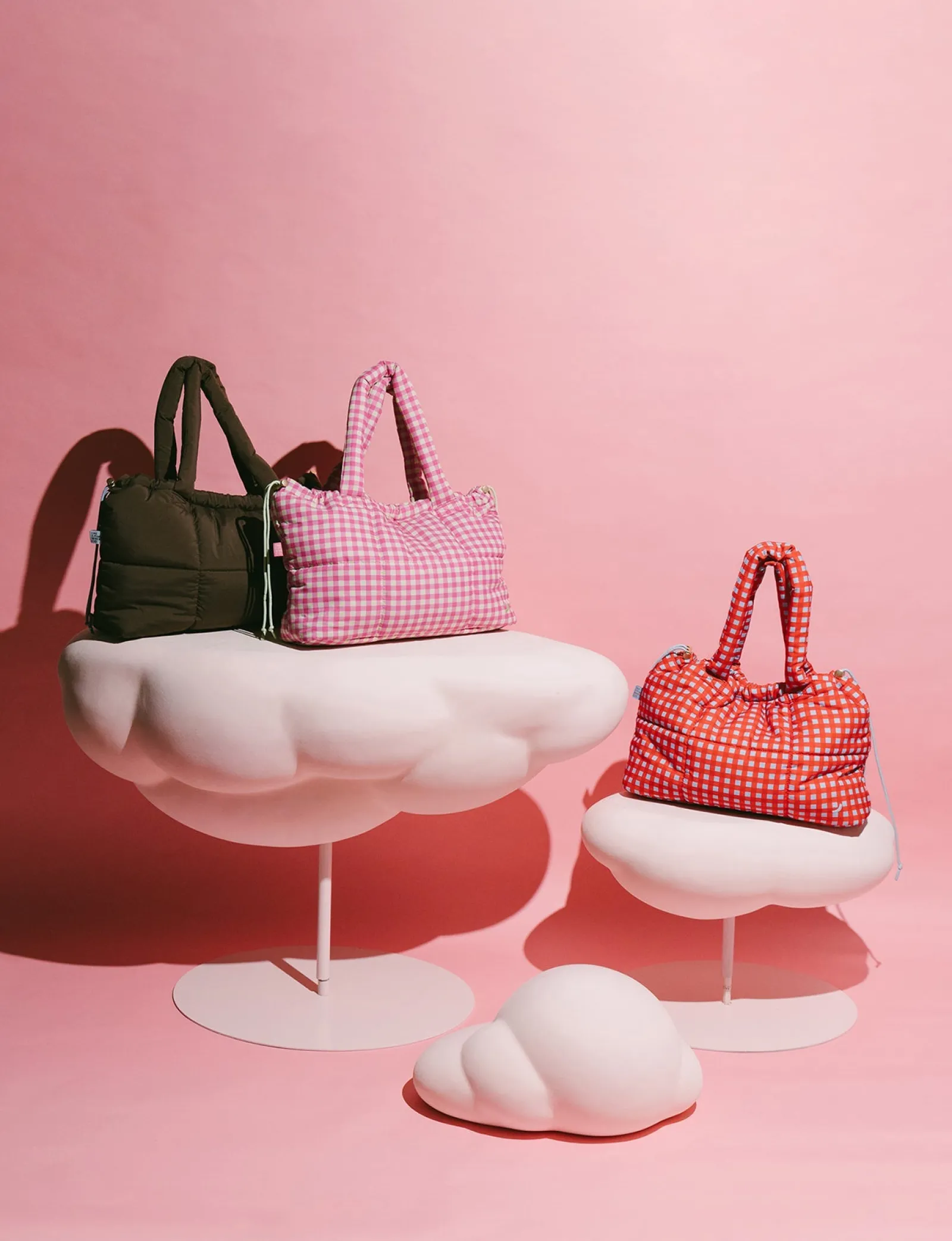 Tote Bags|The Somewhere Co Watermelon Sugar Marshmallow Midi Tote